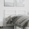 Tête de lit métal blanc 135 cm 