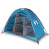 Tente de rangement avec 9 compartiments bleu imperméable 
