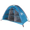 Tente de rangement avec 9 compartiments bleu imperméable 