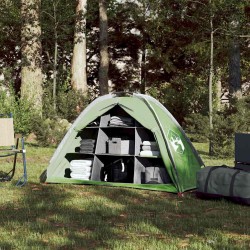 Tente de rangement avec 9 compartiments vert imperméable 