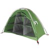 Tente de rangement avec 9 compartiments vert imperméable 