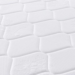 Matelas à ressorts ensachés dureté moyenne 180x200 cm 