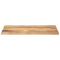 Dessus de table 110x50x2,5cm rectangulaire bois massif manguier 