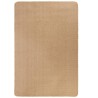 Tapis en jute avec support en latex 70 x 130 cm Naturel 
