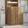 Meuble pour machine à laver chêne artisanal 70,5x71,5x91,5 cm 