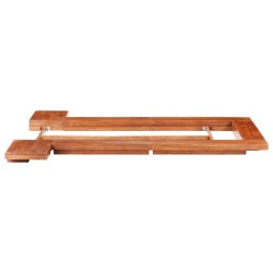 Cadre de lit Futon japonais Bois d'acacia massif 90x200 cm 