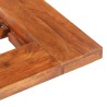 Cadre de lit Futon japonais Bois d'acacia massif 90x200 cm 