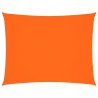 Voile de parasol tissu oxford rectangulaire 5x7 m orange 