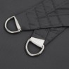 Voile de parasol tissu oxford rectangulaire 5x8 m anthracite 