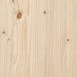Cadre de lit sans matelas 100x200 cm bois massif 