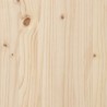 Cadre de lit sans matelas 100x200 cm bois massif 