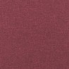 Ensemble de canapés 2 pcs avec coussins Rouge bordeaux Tissu 