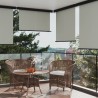 Auvent latéral de balcon 165x250 cm Gris 