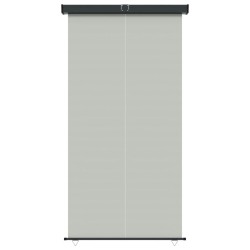 Auvent latéral de balcon 165x250 cm Gris 
