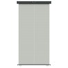 Auvent latéral de balcon 165x250 cm Gris 