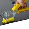 Système de nivellement de carrelage 500 cales 2500 clips 1 mm 