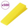 Système de nivellement de carrelage 500 cales 2500 clips 1 mm 