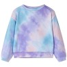 Sweatshirt pour enfants multicolore 92 