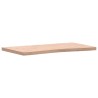 Dessus de bureau 110x(55-60)x4 cm bois massif de hêtre 
