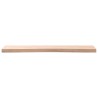 Dessus de bureau 110x(55-60)x4 cm bois massif de hêtre 