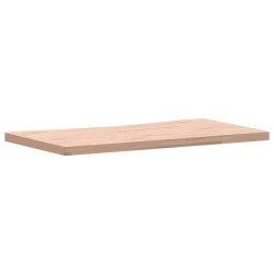 Dessus de bureau 110x(55-60)x4 cm bois massif de hêtre 