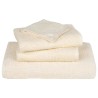 Serviettes d'invité 2 pcs crème 30x50 cm 360 g/m² 100% coton 