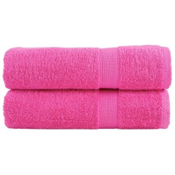 Serviettes de douche de qualité supérieure SOLUND 2 pcs rose 