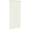 Store enrouleur occultant blanc cassé 90x230cm largeur du tissu 