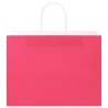 Sacs en papier 250 pcs avec poignées rose 32x17x25 cm 