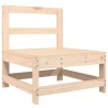 Salon de jardin 7 pcs Bois de pin massif 