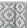 Tapis d'extérieur ARAKIL gris 80 x 250 cm PP 