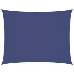 Voile de parasol tissu oxford rectangulaire 2x3 m bleu 
