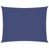 Voile de parasol tissu oxford rectangulaire 2x3 m bleu 