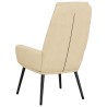 Chaise de relaxation Crème Tissu 