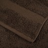Serviettes de douche de qualité supérieure SOLUND 2 pcs marron 
