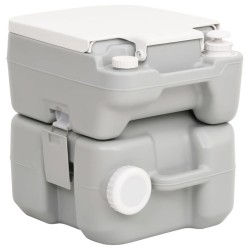 Ensemble de toilette et réservoir d'eau de camping portable 