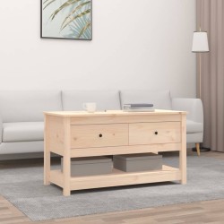 Table basse 102x49x55 cm Bois massif de pin 