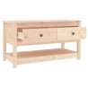 Table basse 102x49x55 cm Bois massif de pin 