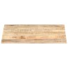 Dessus de table Bois de manguier solide 15-16 mm 90x60 cm 