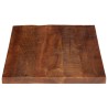 Dessus de table 110x50x2,5cm rectangulaire bois massif récupéré 