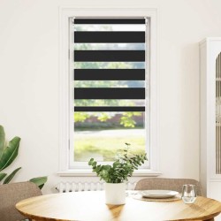 Store enrouleur tamisant 60 x 120 cm noir 