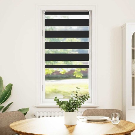 Store enrouleur tamisant 60 x 120 cm noir 