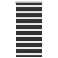 Store enrouleur tamisant 60 x 120 cm noir 