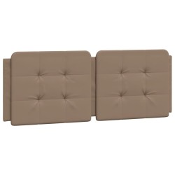 Lit avec matelas cappuccino 120x200 cm similicuir 