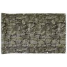 Écran d'intimité de balcon aspect pierre 300x75 cm PVC 