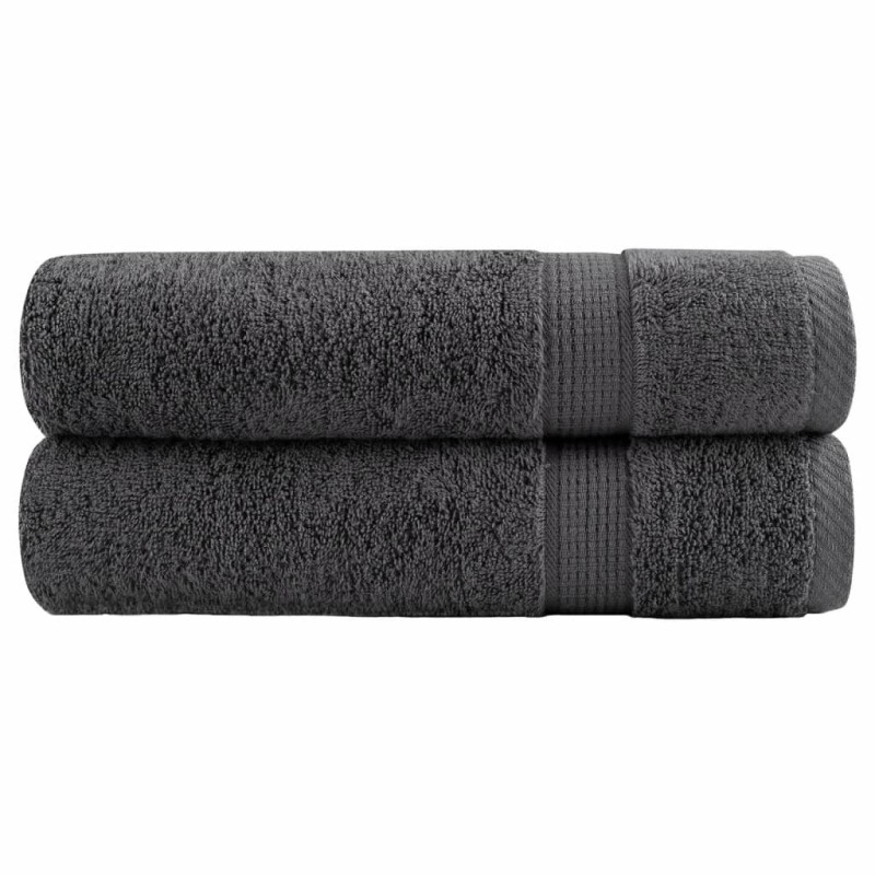Essuie-mains de qualité supérieure SOLUND 2 pcs anthracite 