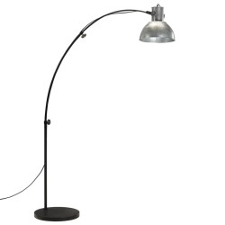 Lampadaire 25 W argent vintage 150 cm E27 
