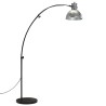 Lampadaire 25 W argent vintage 150 cm E27 