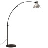 Lampadaire 25 W argent vintage 150 cm E27 