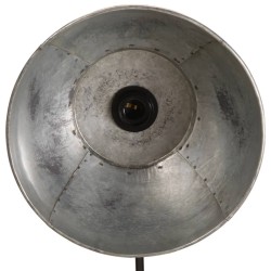 Lampadaire 25 W argent vintage 150 cm E27 